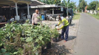 Polres Madiun Manfaatkan Pekarangan untuk Ketahanan Pangan
